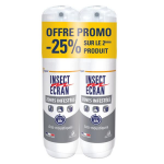 Insect ecran anti - moustiques spray répulsif peau zones infestées 2x100ml Insect ecran anti - moustiques spray répulsif peau zones infestées 2x100ml