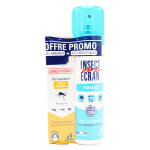 Insect cran aprs piqre pack gel apaisant 20g + familles spray rpulsif 100ml
