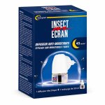 Insect ecran diffuseur insecticide anti - moustiques avec 1 recharge incluse 30 ml