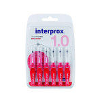 Interprox brossettes mini conical rouge 6 unités Interprox brossettes mini conical rouge 6 unités