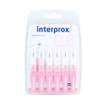 Interprox brossettes nano rose 6 units