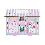 Inuwet my little beauty house coffret vernis � ongles enfant 2x5ml + stickers ongles + tatoos