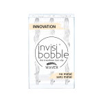 Invisibobble barettes crystal clear 3 units