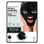 Iroha nature detox masque tissu biodégradable charbon Iroha nature detox masque tissu biodégradable charbon