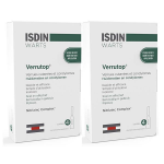 Isdin warts verrutop traitement topique 4 ampoules - lot de 2