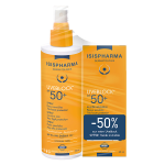 Isispharma uveblock spray spf50 + 200ml + fluide invisible spf50 + 40ml Isispharma uveblock spray spf50 + 200ml + fluide invisible spf50 + 40ml