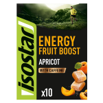 Isostar pte de fruit energy fruit boost apricot riche en glucides et cafine 10 carrs