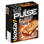 Isostar pulse barre nergtique chocolat noisette 6 units