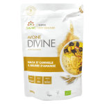 Iswari avoine divine maca cannelle et beurre d'amande bio 360g Iswari avoine divine maca cannelle et beurre d'amande bio 360g
