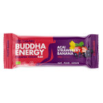 Iswari barre bouddha energie a�ai fraise et banane bio 35g