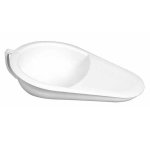 Janvier bassin de lit en plastique blanc