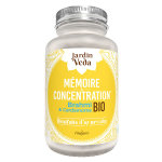 Jardin veda bienfaits d'ayurveda mmoire & concentration bio 60 glules
