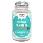 Jardin veda bienfaits d'ayurveda circulation bio 60 glules