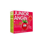 Junior angin mal de gorge arme fraise 8 sucettes
