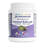 Juvamine artichaut radis noir format 2 mois 120 gélules végétales Juvamine artichaut radis noir format 2 mois 120 gélules végétales