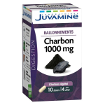 Juvamine ballonnements charbon 1000mg 40 comprims