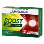 Juvamine boost ginseng taurine effervescent 30 comprims