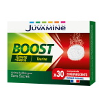 Juvamine boost ginseng taurine effervescent 30 comprim�s