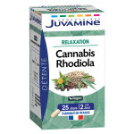 Juvamine cannabis et rhodiola 50 g�lules v�g�tales