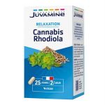 Juvamine cannabis et rhodiola 50 g�lules v�g�tales