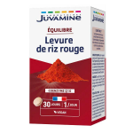 Juvamine cholestérol levure de riz rouge 30 comprimés Juvamine cholestérol levure de riz rouge 30 comprimés