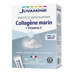 Juvamine collagène marin 3000 mg beauté 20 sticks de poudre à diluer Juvamine collagène marin 3000 mg beauté 20 sticks de poudre à diluer