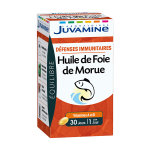 Juvamine dfenses immunitaires huile de foie de morue 30 glules