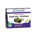 Juvamine dpuratif - dtoxifiant radis noir artichaut 10 ampoules