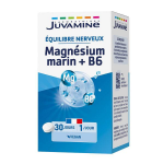 Juvamine equilibre nerveux magn�sium marin vitamine b6 30 comprim�s