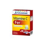 Juvamine fer + vitamine c, fatigue, 30 gélules Juvamine fer + vitamine c, fatigue, 30 gélules