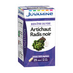 Juvamine bien etre du foie artichaut radis noir 50 gélules Juvamine bien etre du foie artichaut radis noir 50 gélules