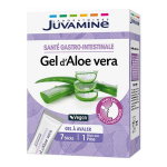 Juvamine gel d'aloe vera sant� gastro - intestinale 7 sticks de gel � avaler