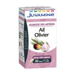 Juvamine jeunesse des artères ail olivier 30 gélules Juvamine jeunesse des artères ail olivier 30 gélules