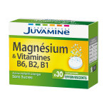 Juvamine magn�sium et vitamine b6 b2 b1 30 comprim�s effervescents