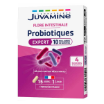 Juvamine probiotiques 15 glules