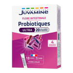 Juvamine probiotiques ultra 20 milliards, 10 sticks orodispersible � avaler