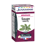 Juvamine sauge 1000mg, bouffes de chaleur, 30 comprims