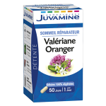 Juvamine sommeil réparateur valériane oranger 50 gélules Juvamine sommeil réparateur valériane oranger 50 gélules