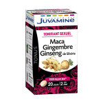 Juvamine tonifiant sexuel maca gingembre ginseng de sib�rie 40 comprim�s