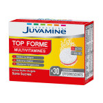 Juvamine top forme multi - vitamines 30 comprim�s effervescents