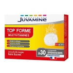 Juvamine top forme multi - vitamines 30 comprim�s effervescents
