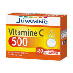 Juvamine vitamine c 500 orange sans sucres effervescents 30 comprimés Juvamine vitamine c 500 orange sans sucres effervescents 30 comprimés