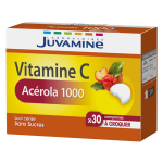 Juvamine vitamine c acrola 1000 30 comprims  croquer