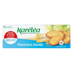 Karéléa biscuits sans sucres ajoutés palmiers dorés 100g Karéléa biscuits sans sucres ajoutés palmiers dorés 100g