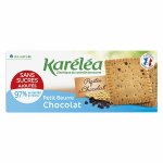 Karla biscuits sans sucres ajouts petit beurre ppites de chocolat 150g