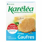 Karla biscuits sans sucres fines gaufres 140g