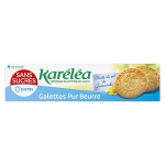 Karla biscuits sans sucres galettes pur beurre 150g
