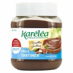 Karla chocolat sans sucres ajouts pte  tartiner noisettes cacao 400g