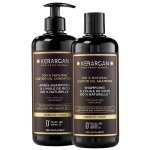 Kerargan duo anti - chute & apr�s - shampoing huile de ricin 2x500ml