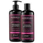 Kerargan duo et apr�s - shampoing � la k�ratine cheveux ab�m�s 2x500ml